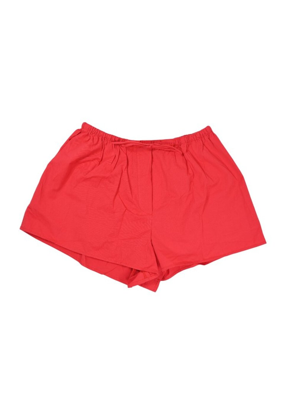 Dissh Ina Lightweight Poplin Shorts in Red